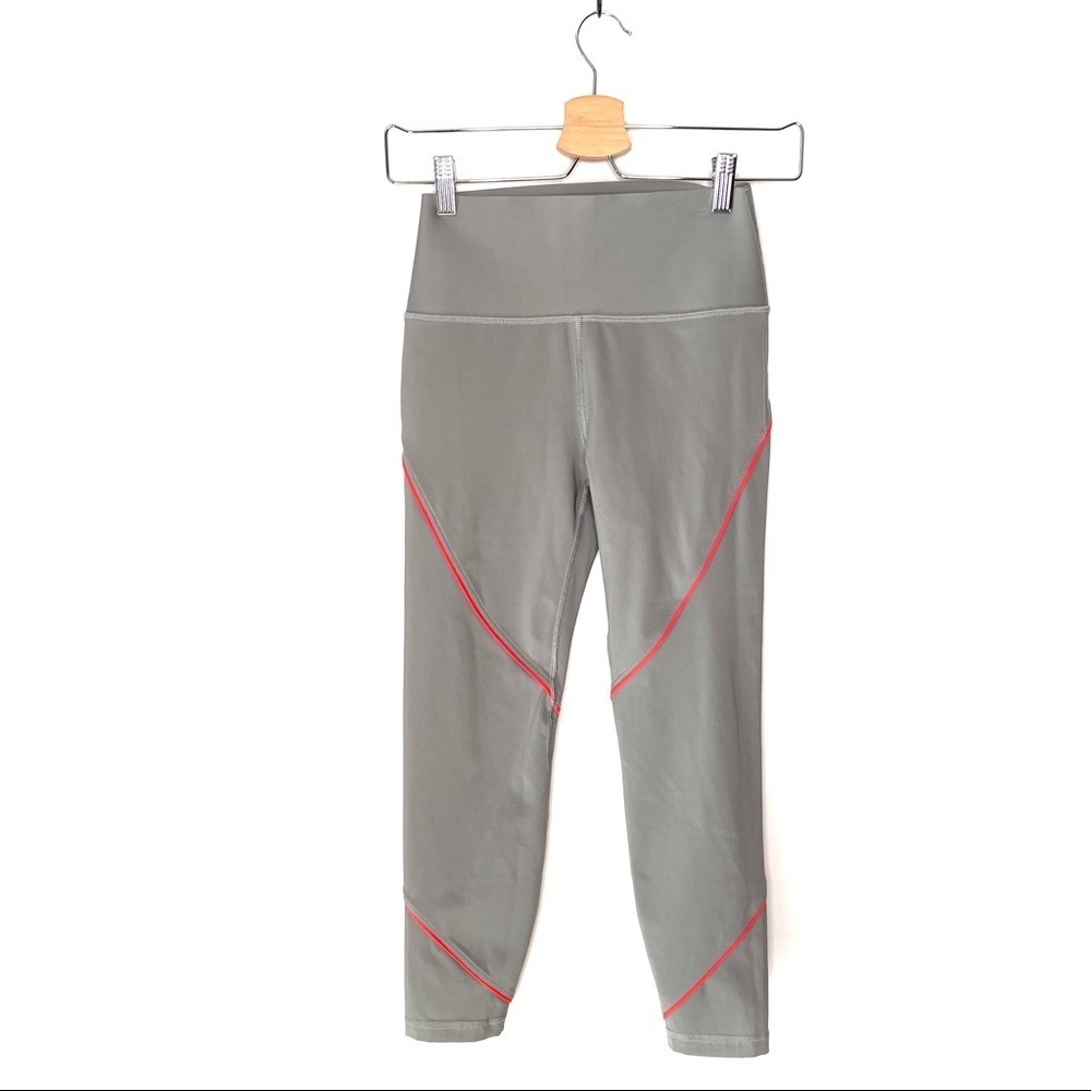 Gap Fit | Gray Sculpt Revolution High Rise Crop Leggings